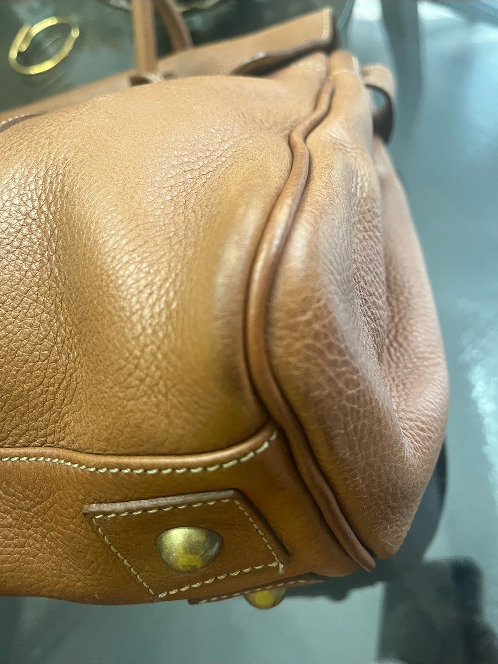 MULBERRY OAK NATURAL LEATHER BAYSWATER - Picture 10 of 16